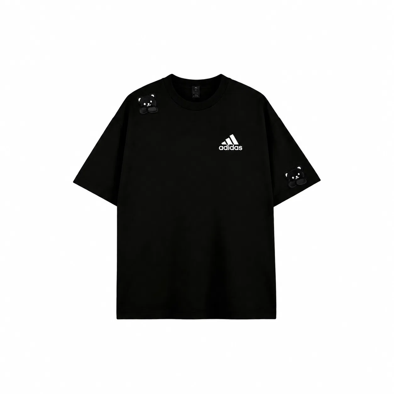 Футболка с принтом Adidas MUST HAVES Graffiti Black