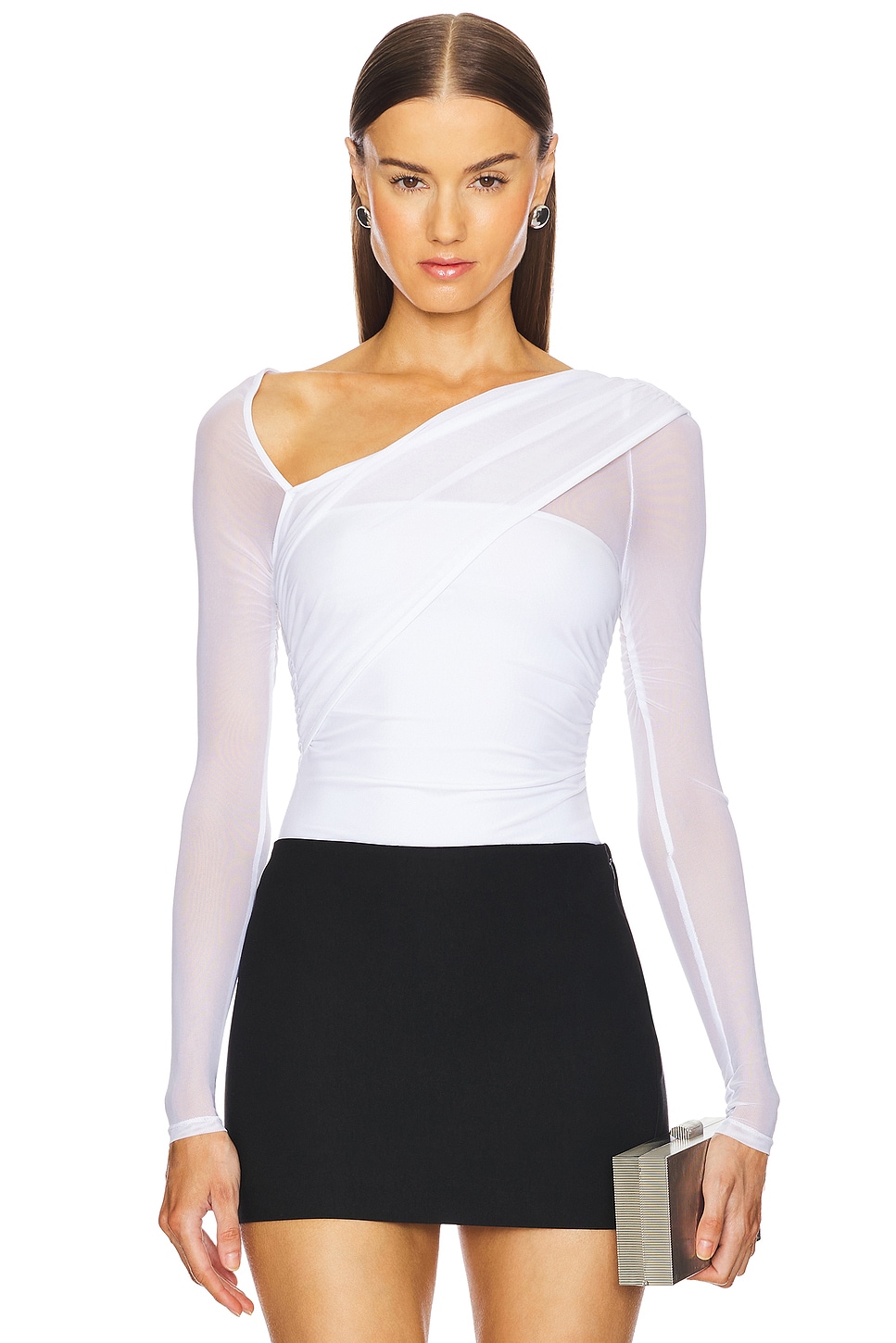 

Боди x revolve mamie Michael Costello, белый