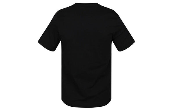 Футболка sportswear futura alphabet logo printing short sleeve black Nike, черный — фото 3