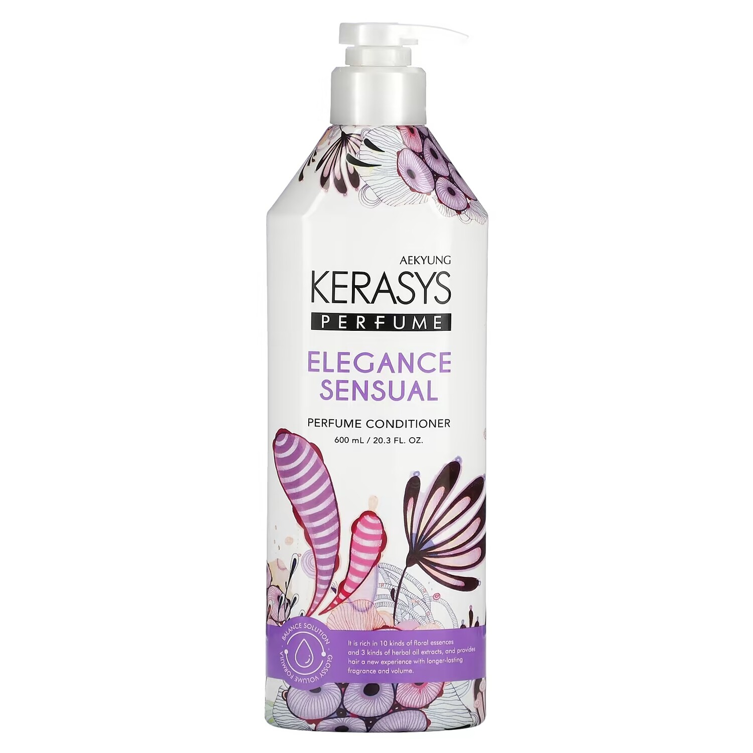 

Кондиционер Kerasys парфюмерный Elegance Sensual, 600 мл