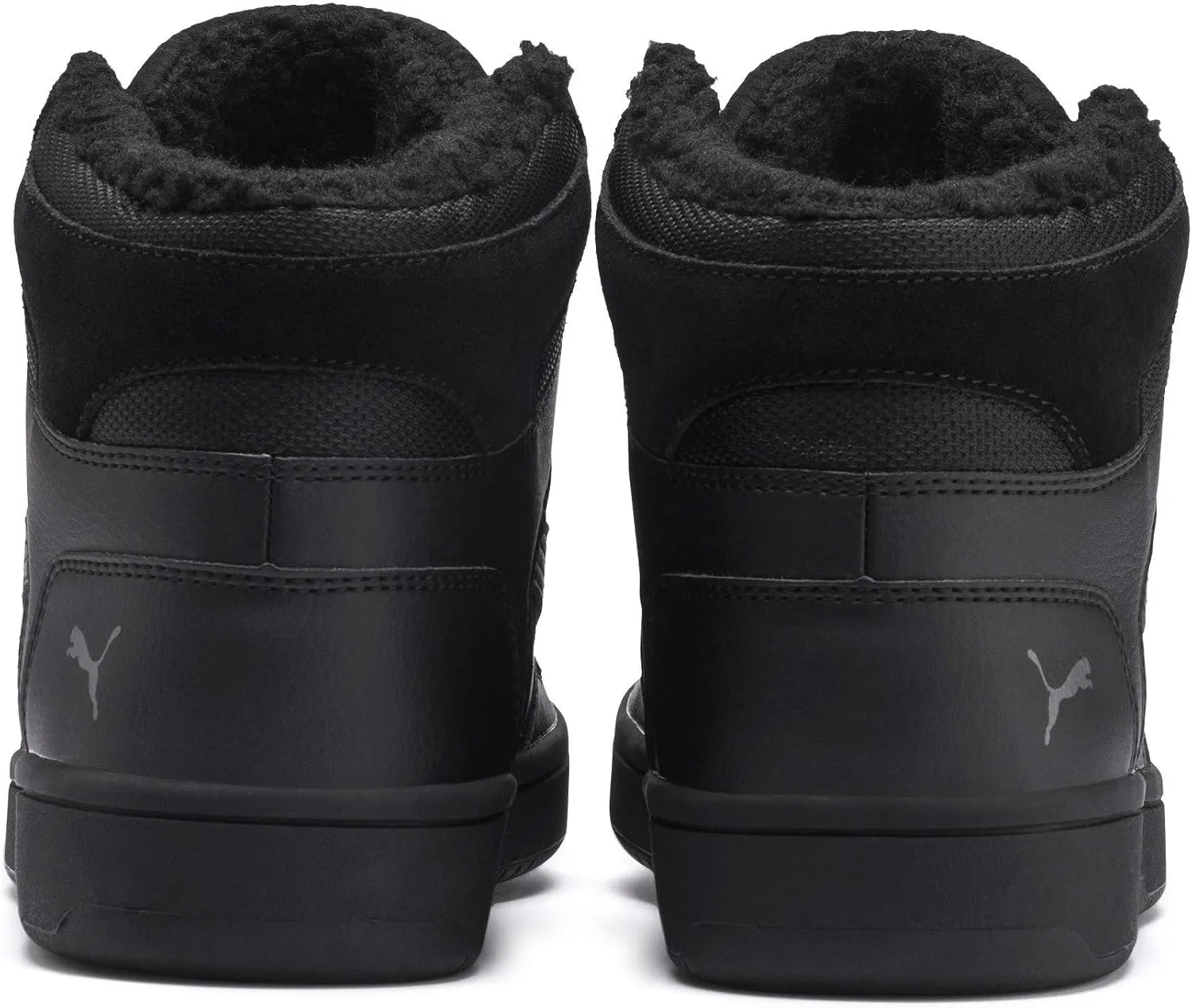 Мужские кроссовки PUMA Rebound Layup SD Fur, Puma Black Castlerock — фото 3