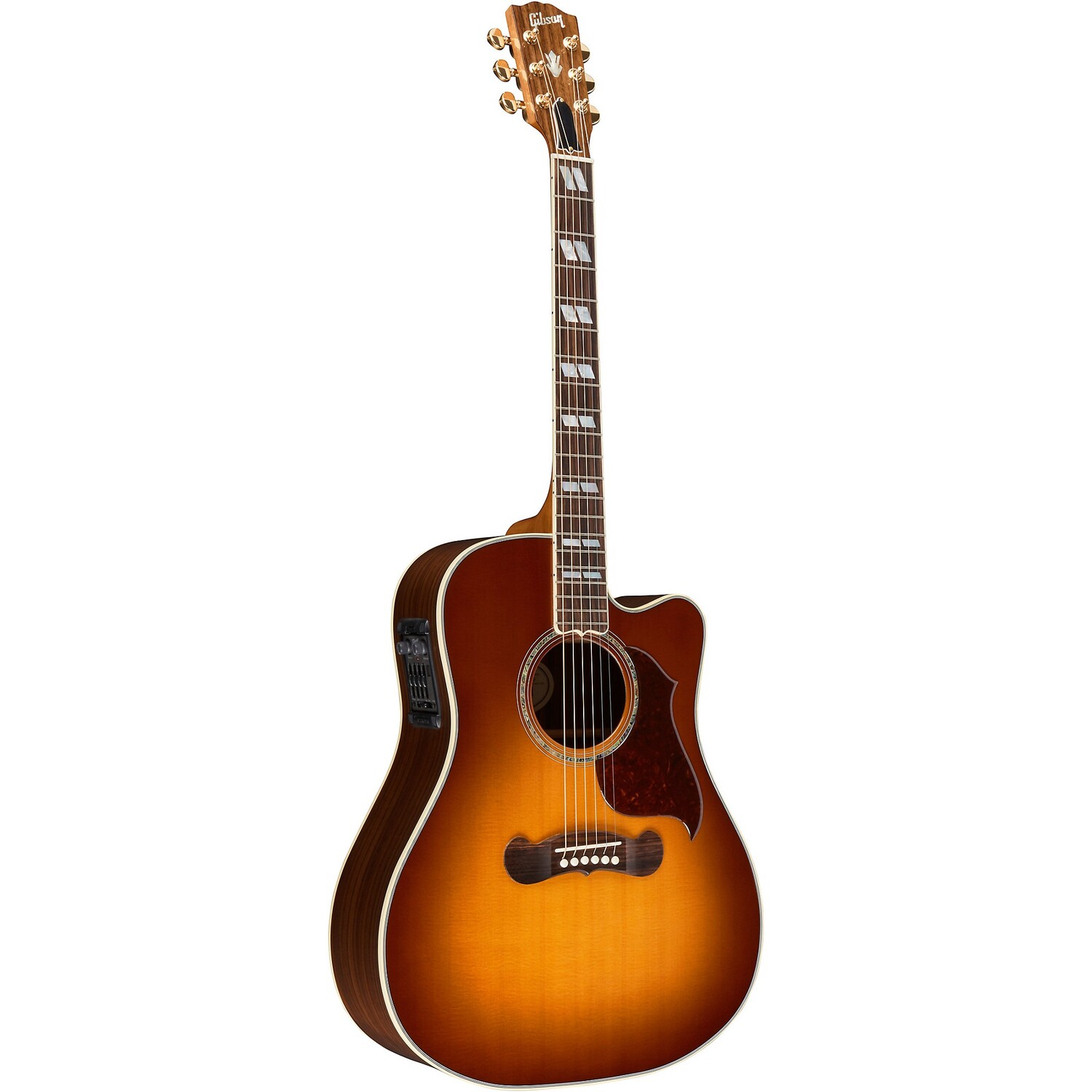 

Акустически-электрическая гитара Gibson Songwriter Standard EC Rosewood Burst