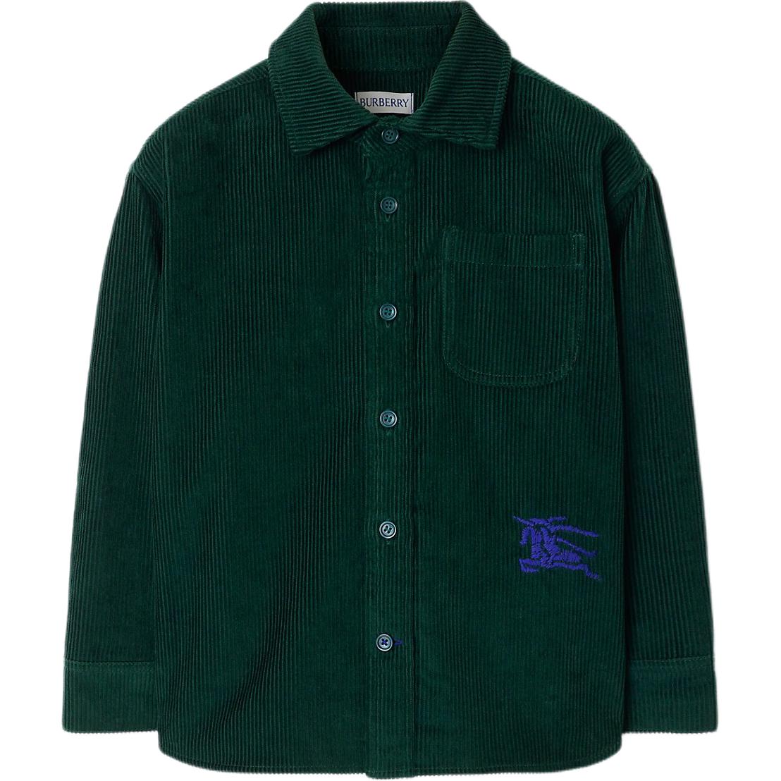 

Детская рубашка Burberry, темно-зеленый