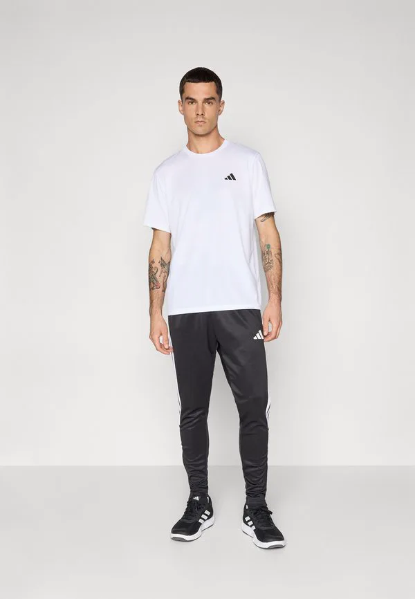 Спортивные штаны tiro Adidas Sportswear, Black/White — фото 2