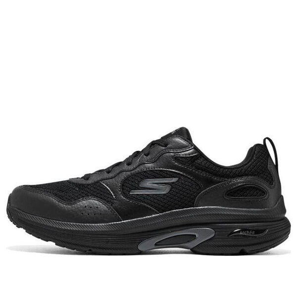

Кроссовки go run arch fit 'pure black' Skechers, черный