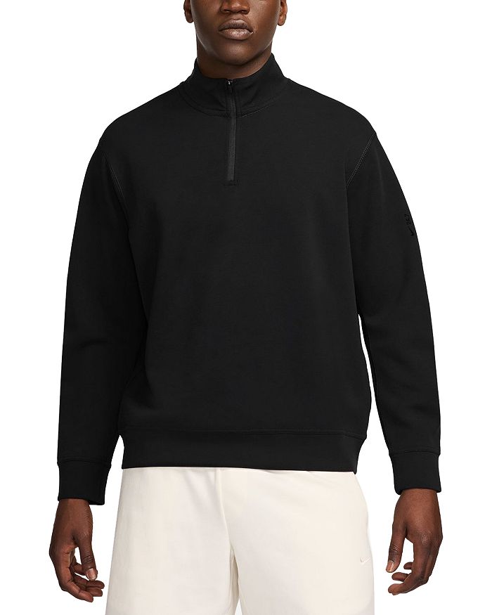 

24.7 Невероятно Мягкая Полузастегивающаяся Толстовка Dri-FIT Nike, черный