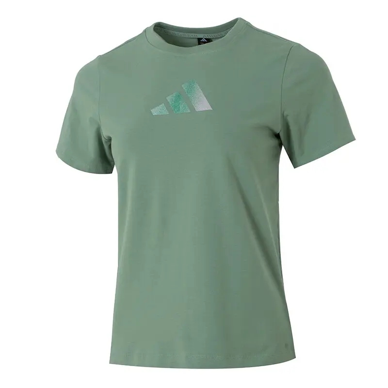 

Adidas Футболка женская зеленая, Зеленый, Adidas Футболка женская зеленая