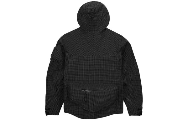 Куртка x off-white hooded pocket jacket 'black' Nike, черный — фото 2