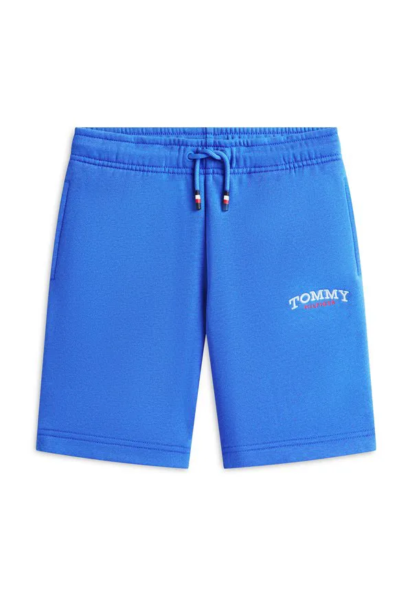 Спортивные шорты из махровой ткани с вышивкой логотипа Tommy Hilfiger, Empire Blue — фото 4