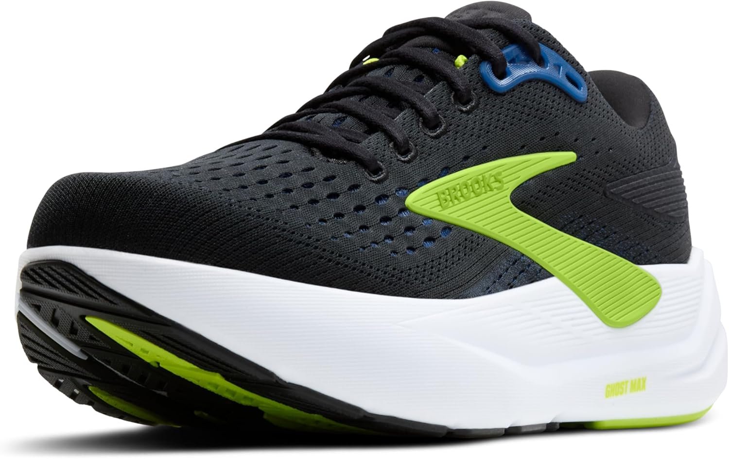 

Мужские кроссовки Brooks Ghost Max 3 нейтральные для бега и ходьбы, черный/синий/темно-синий