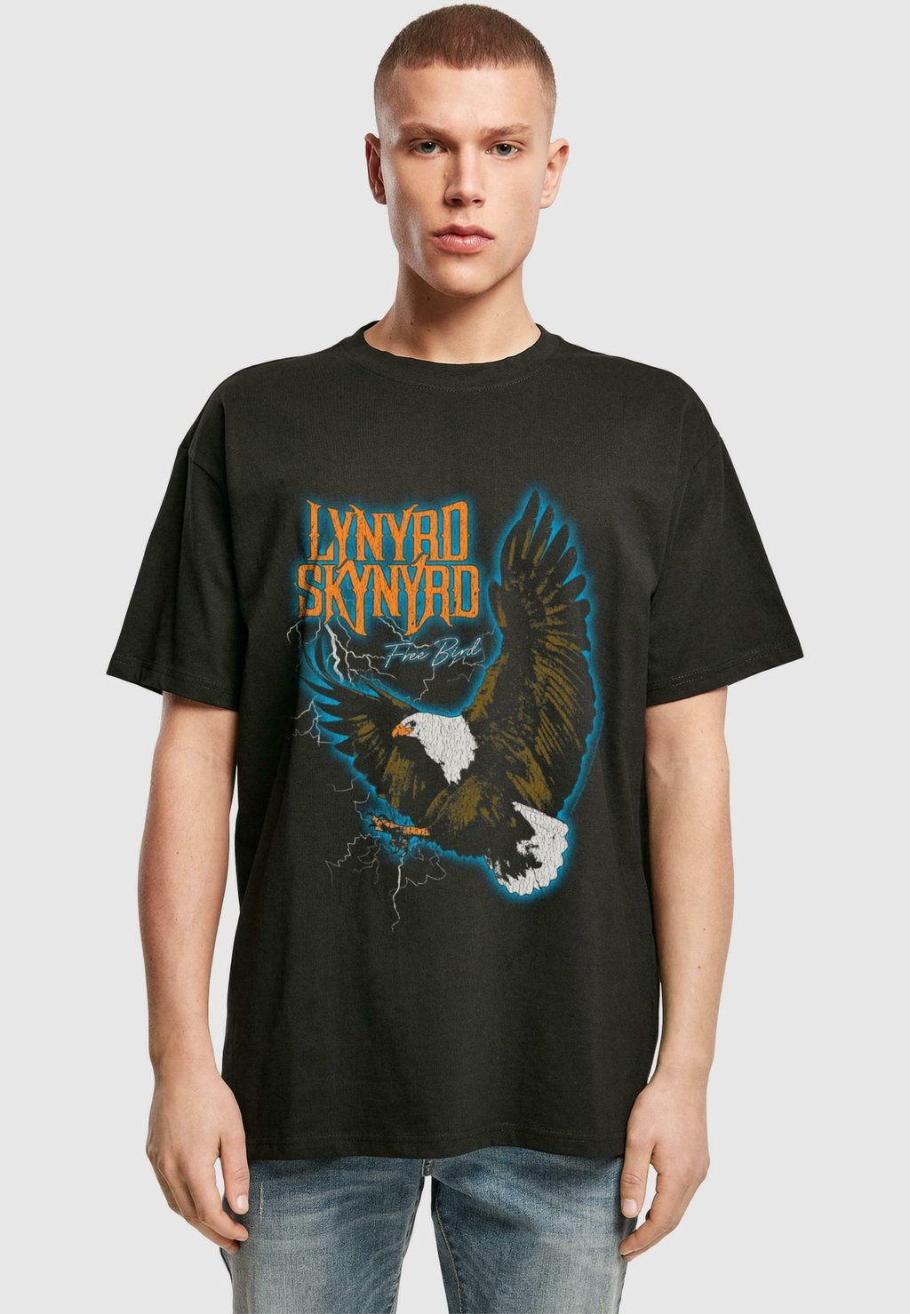 

Футболка с принтом LYNYRD SKYNYRD - ELECTRIC FREEBIRD HEAVY TEE Merchcode, черный