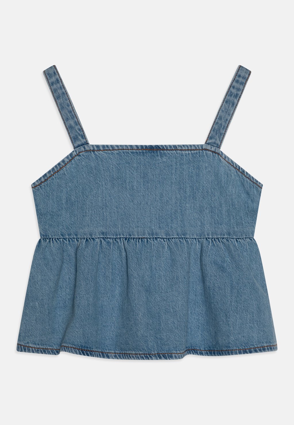 

Топ BABYDOLL Abercrombie & Fitch, синий