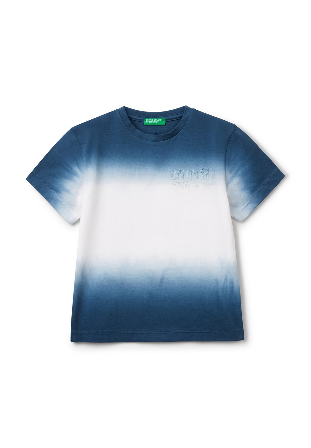 

Футболка с принтом United Colors of Benetton, синий