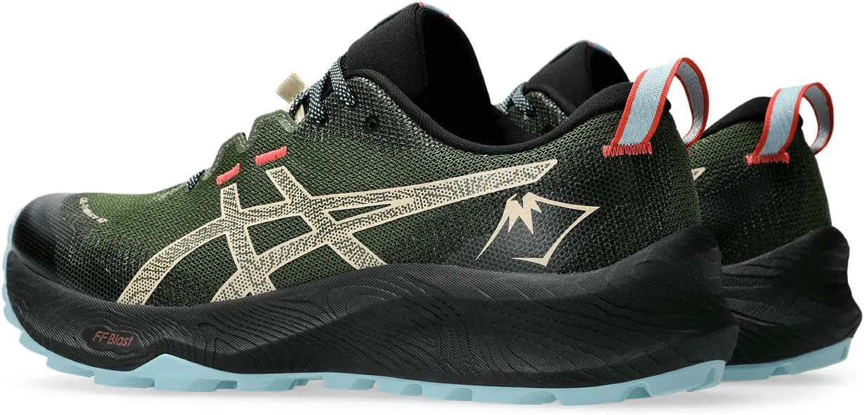 Мужские кроссовки для бега ASICS Gel-Trabuco 12, зеленый — фото 2