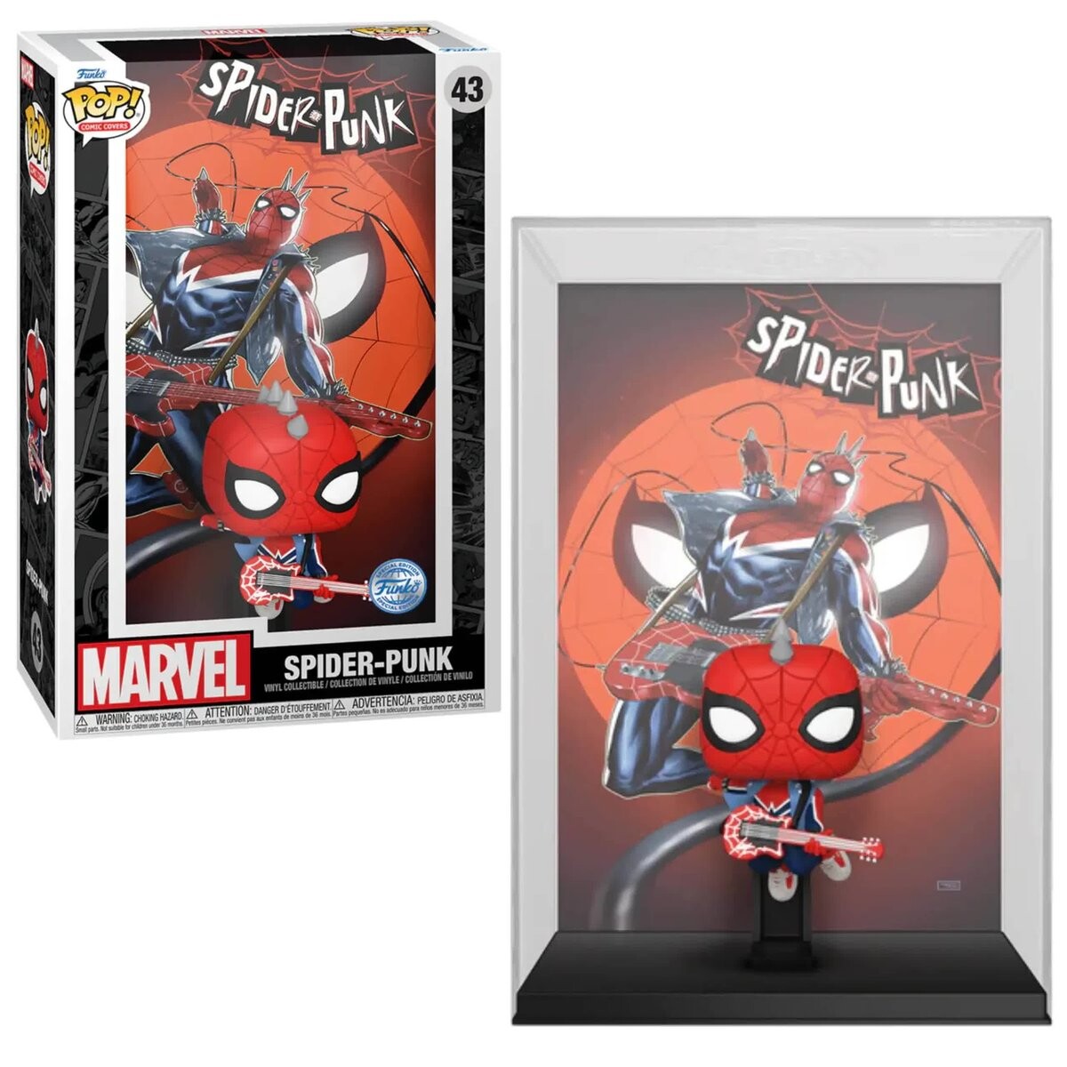 

Funko POP! Обложки комиксов: Marvel - Spider-Punk # 43 (эксклюзив)