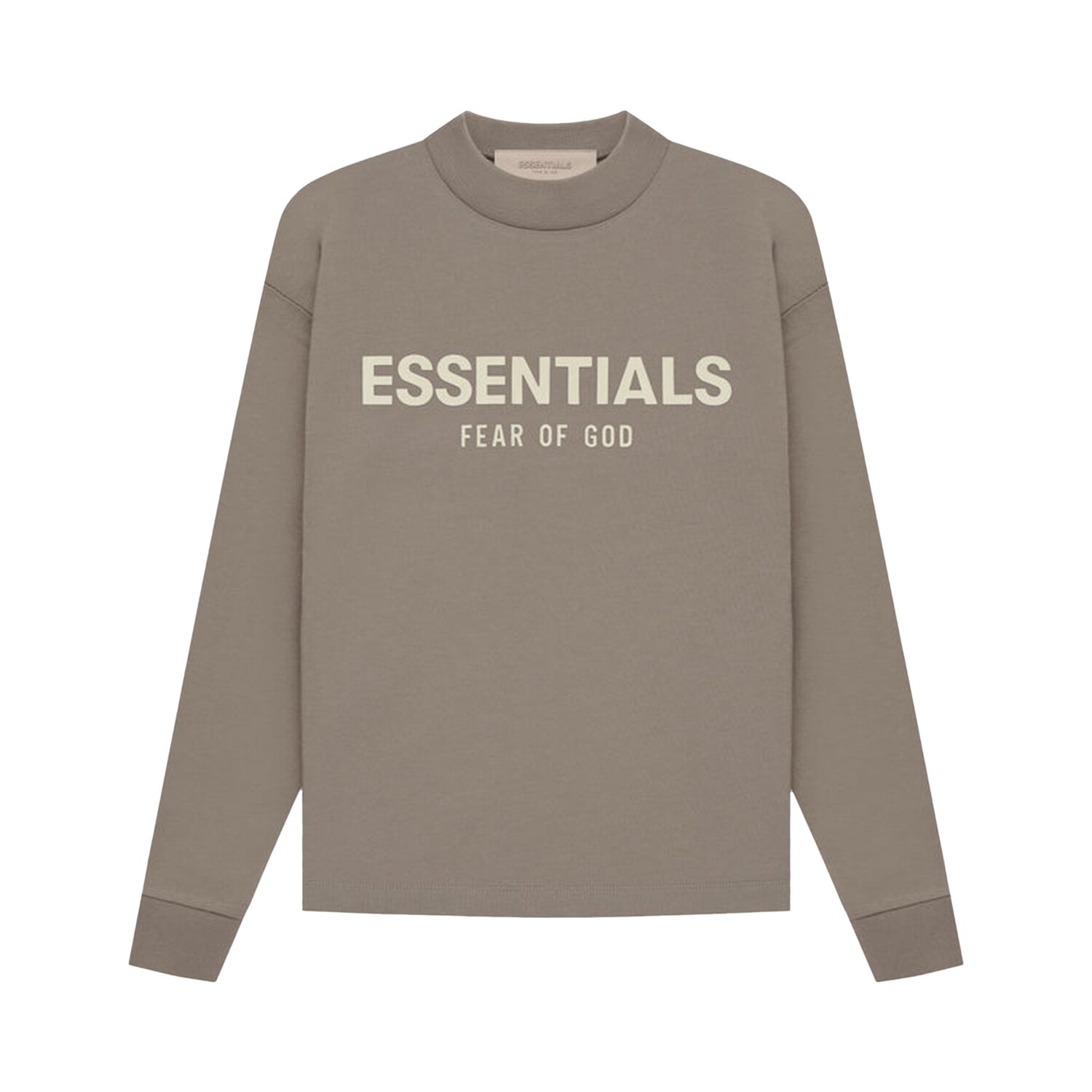 

Футболка с длинными рукавами Fear of God Essentials Kids Essentials Desert Taupe, Серый, Футболка с длинными рукавами Fear of God Essentials Kids Essentials Desert Taupe