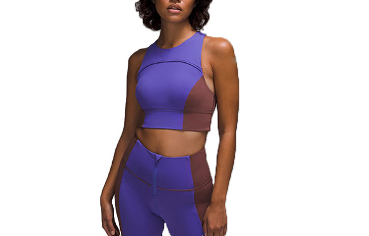 

Женское спортивное бельё Lululemon, фиолетовое