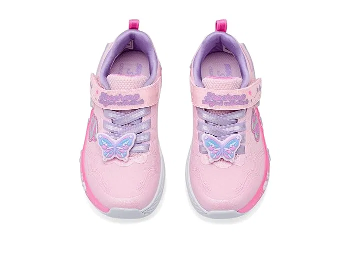 Кроссовки со светодиодами Butterfly Bliss 303065L SKECHERS KIDS, Light Pink — фото 3