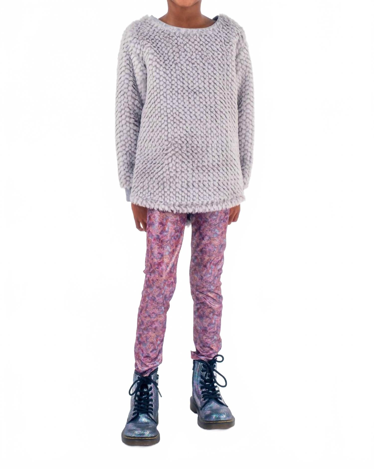 

Леггинсы с металлическим блеском в цвете «калейдоскоп» Appaman, Kaleidoscope