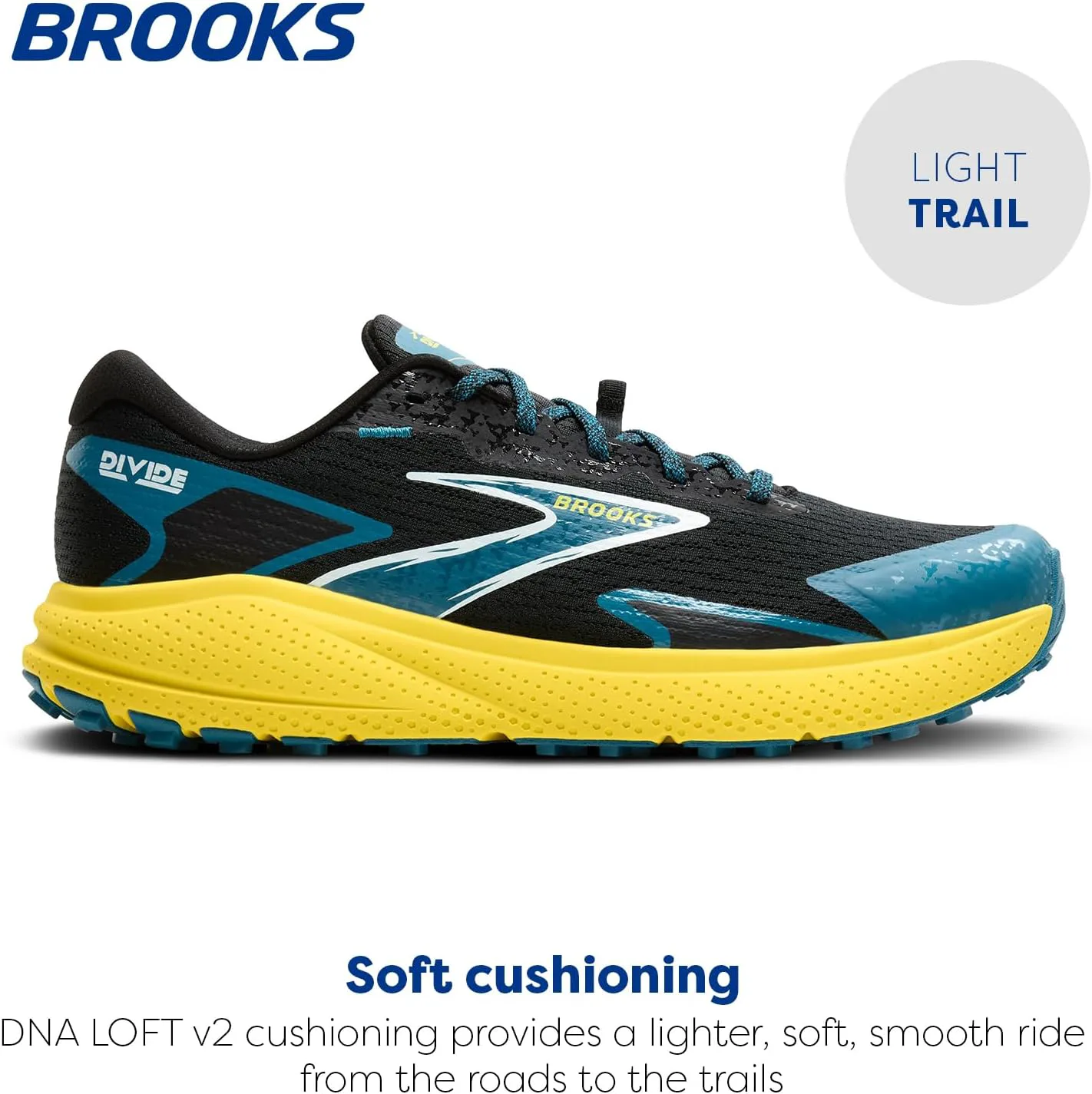 Мужские кроссовки для трейлраннинга Brooks Divide 5, красный — фото 2
