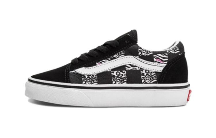 Детская обувь для скейтбординга Vans Old Skool BP, Black/White
