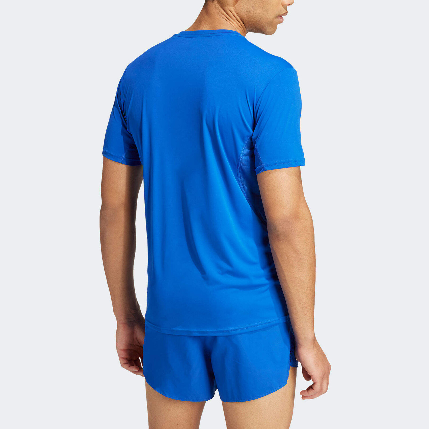 Футболка ESSENTIALS мужская синяя Adidas, синий — фото 3