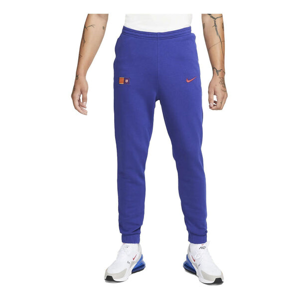 

Штаны флисовые джоггеры штаны fc barcelona Nike, синий