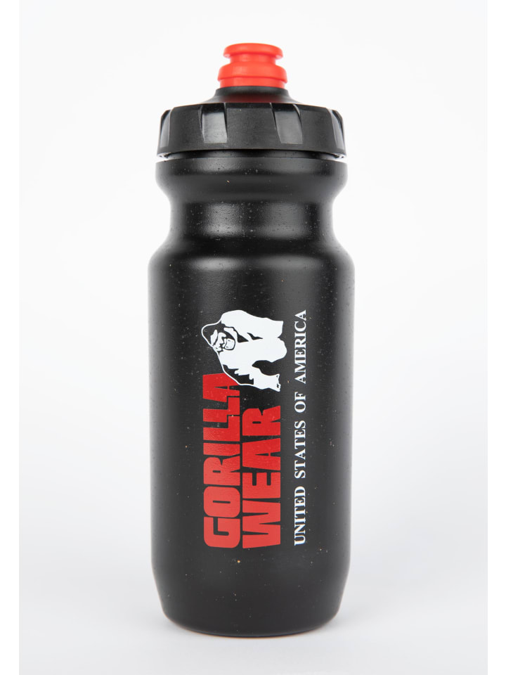

Экологичная бутылка для воды с ручкой, 500 мл - черная Gorilla