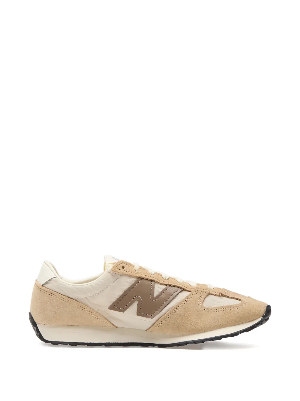 471 замшевые низкие кеды на шнуровке NEW BALANCE, нейтральный — фото 2