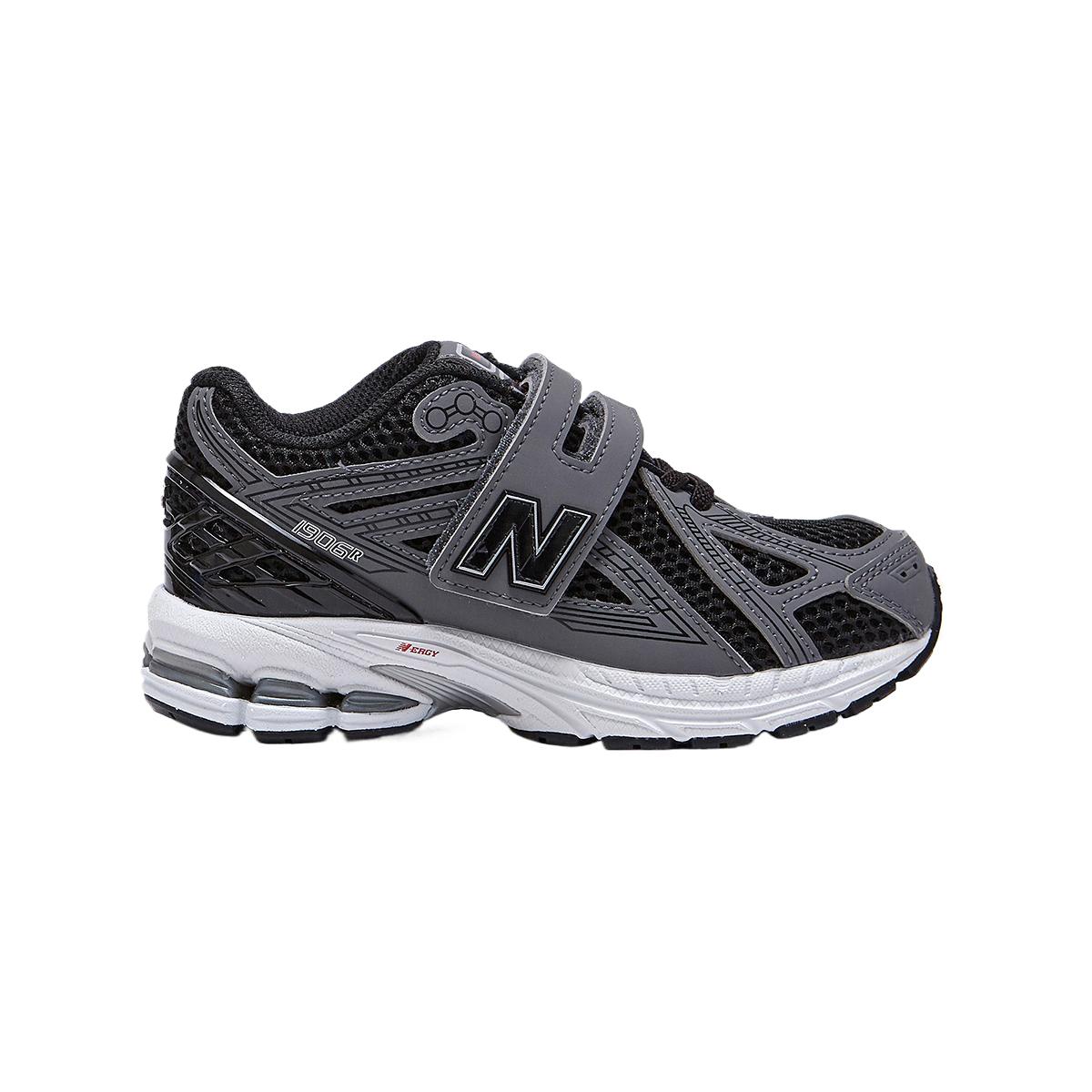 1906 Низкие детские кроссовки для бега. Возраст 3–7 лет. New Balance, черный — фото 2