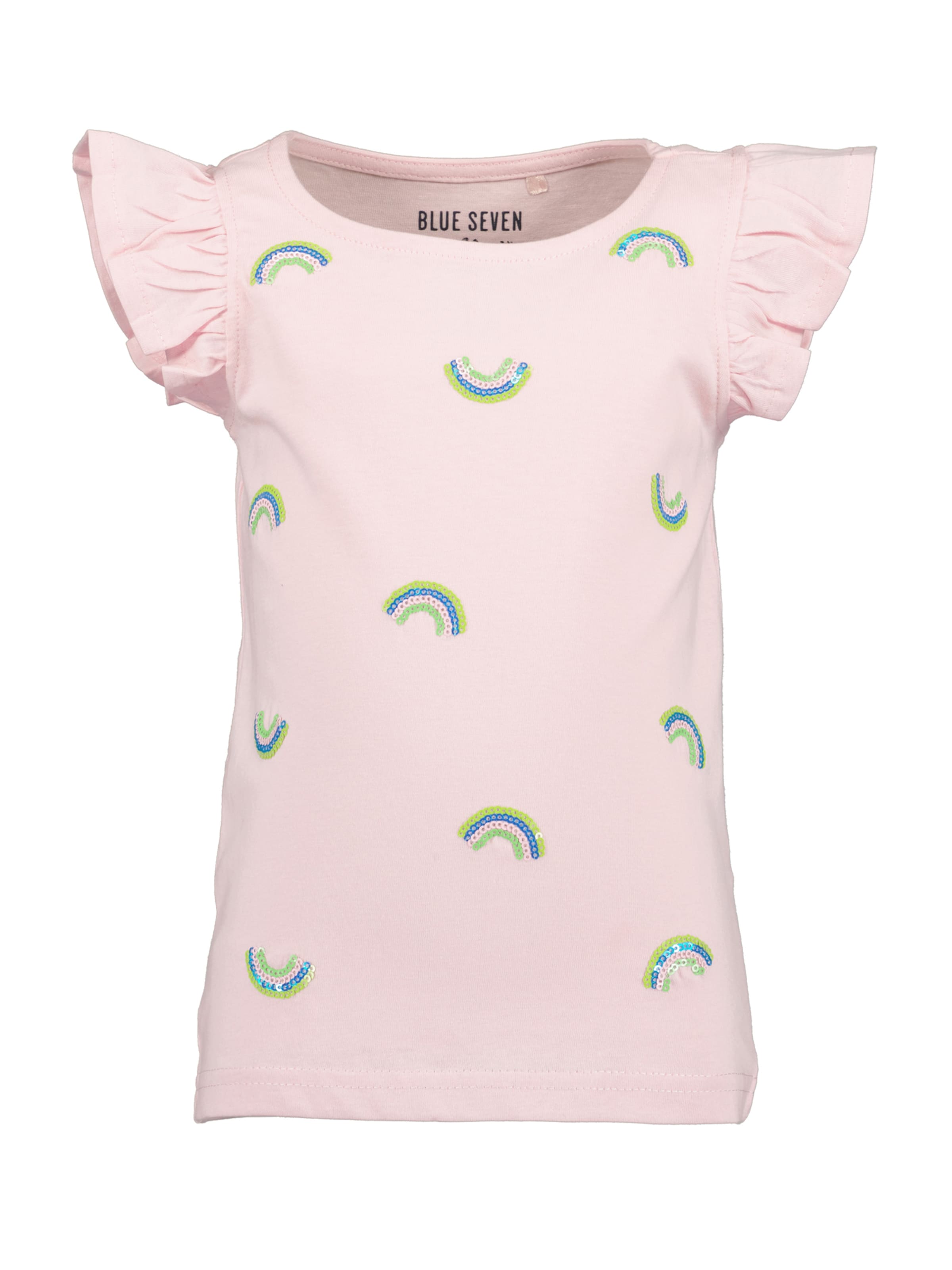 

BLUE SEVEN Футболка в светло-розовом цвете