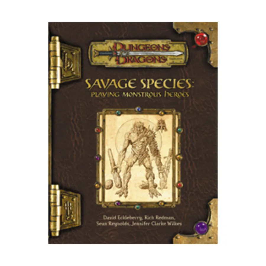 

Savage Species, Dungeons & Dragons (3rd Edition) (d20) - Sourcebooks, твердый переплет