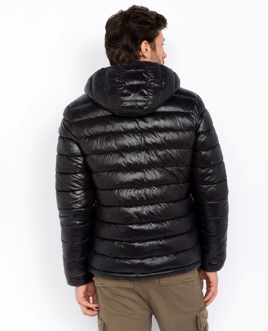 

Зимняя куртка HOODED PUFFER JACKET Schott, черный