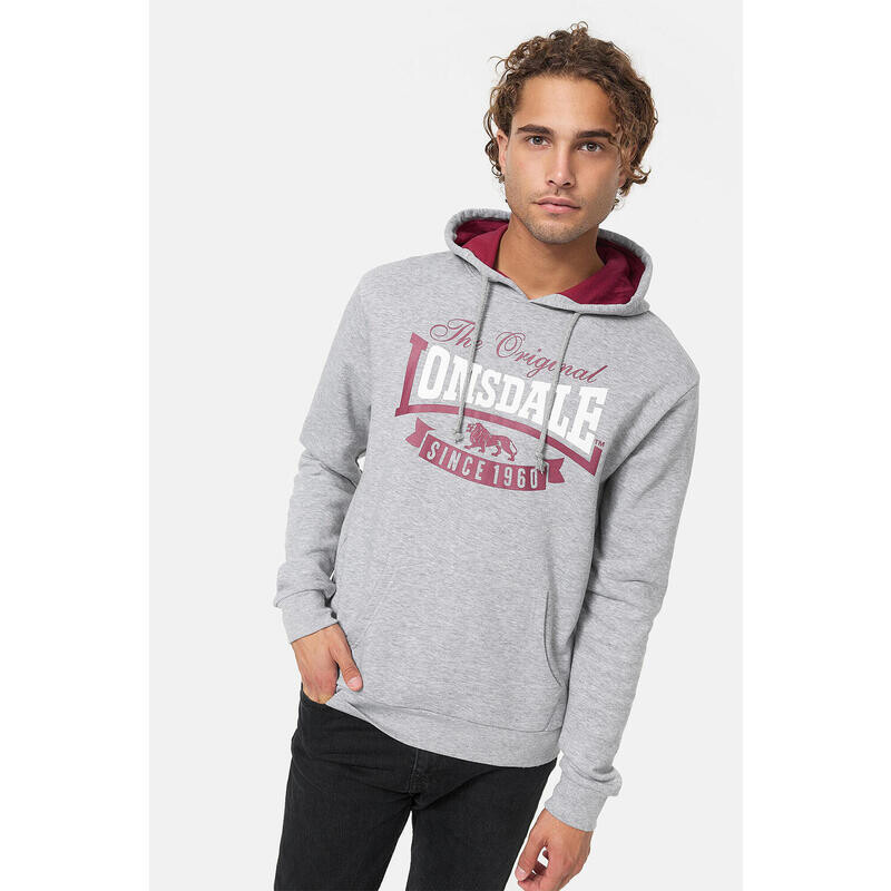 

Толстовка Lonsdale, цвет grau/rot