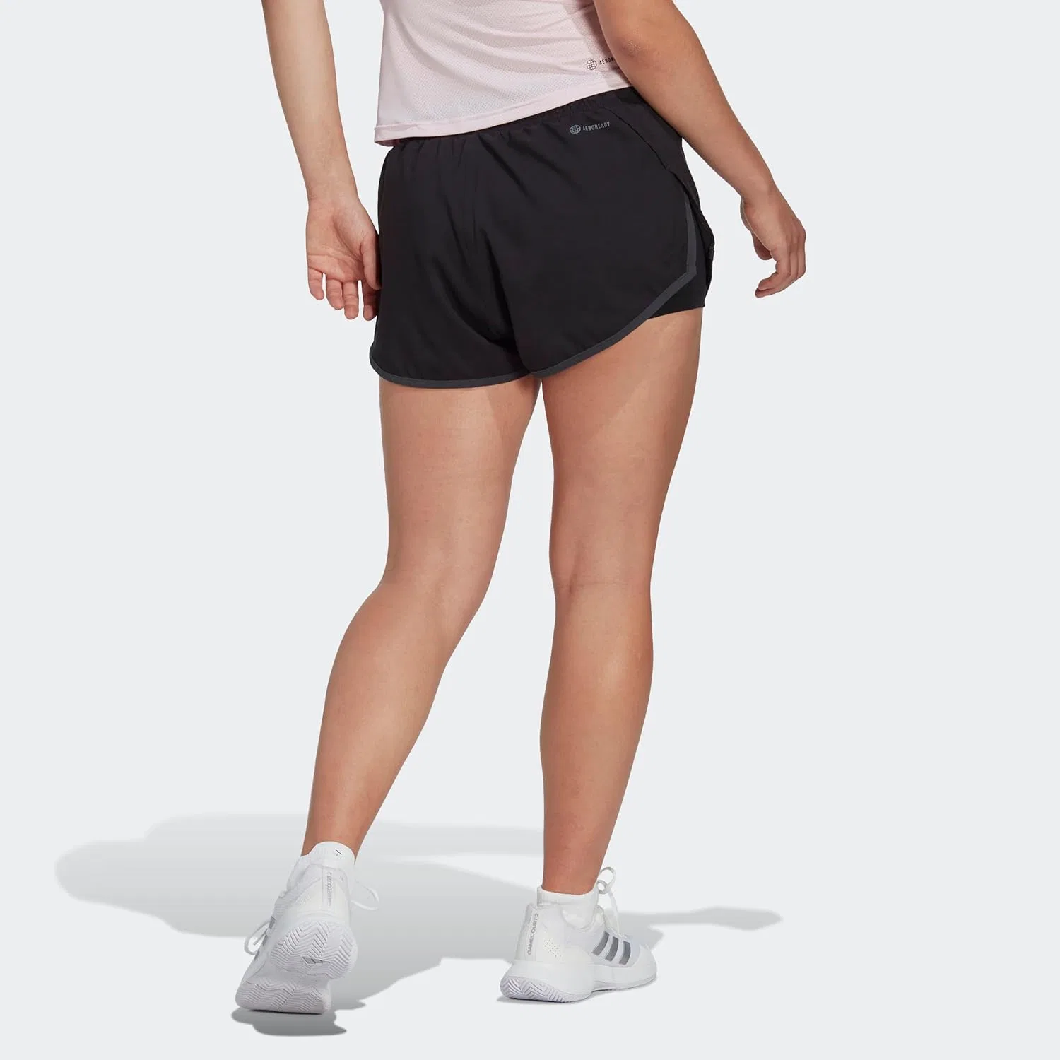 Шорты для тенниса женские adidas, черный — фото 4