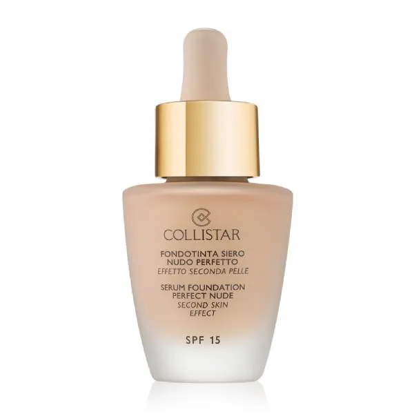 

База под макияж с уходом Fondo De Maquillaje En Suero Desnudo Perfecto Collistar, цвет ivory