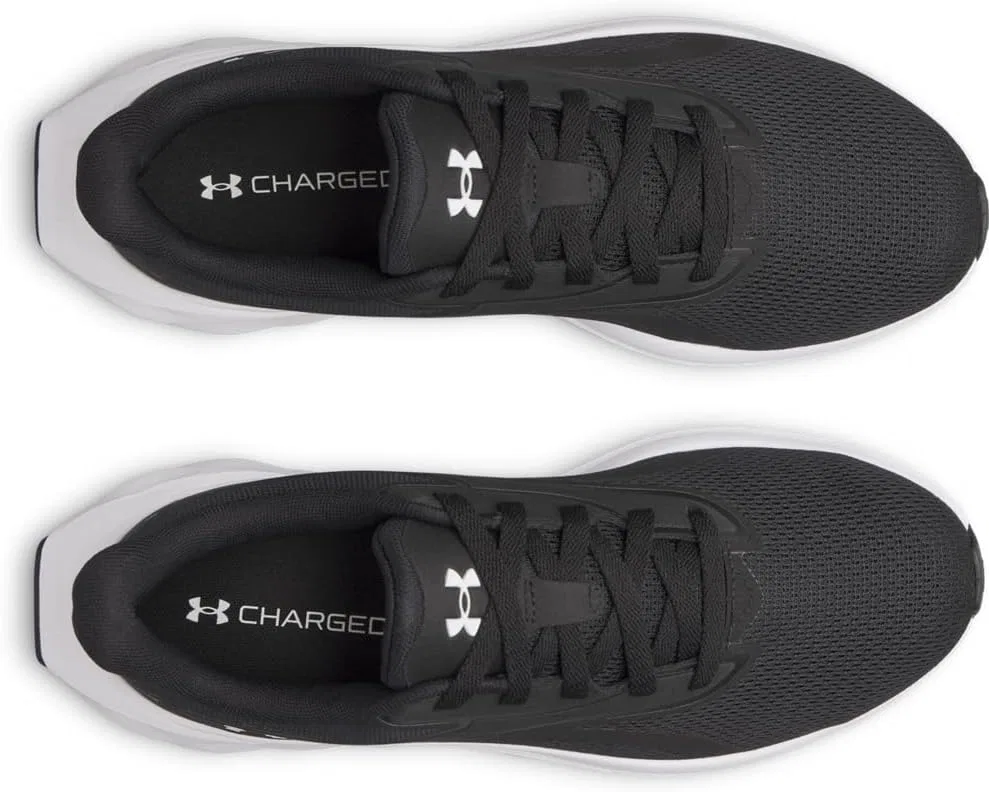 Мужские кроссовки Under Armour UA Ascend, черные/черно-белые, размер 40 EU — фото 4