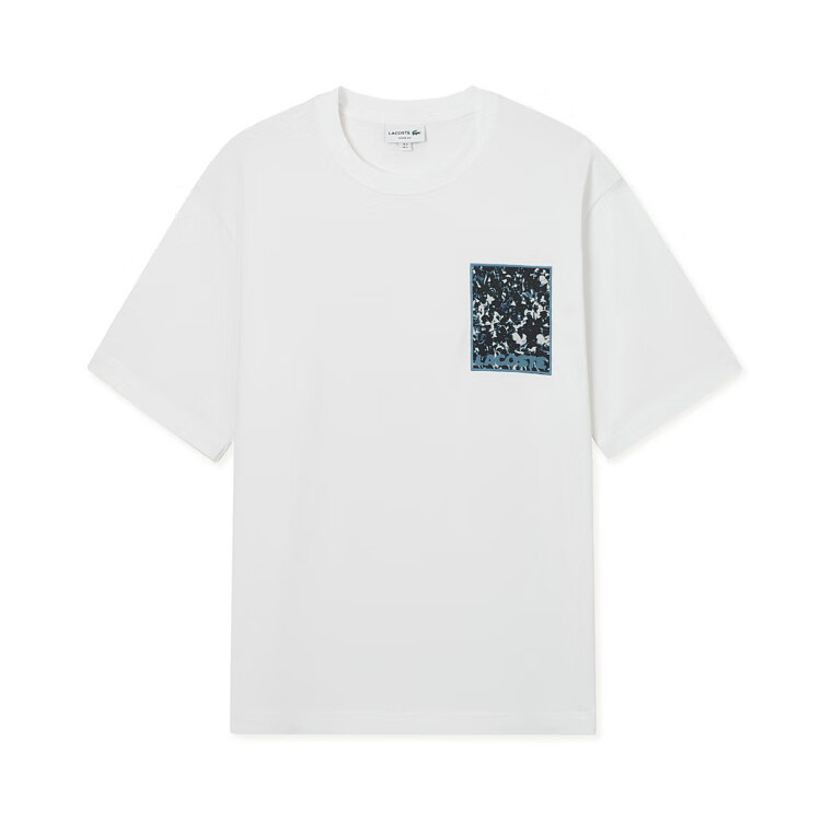 

Футболка с принтом LACOSTE, белый