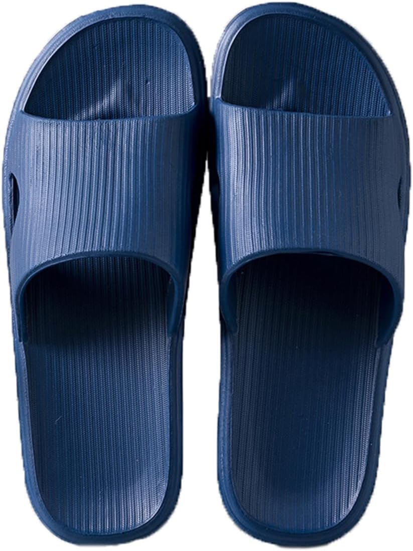 

Тапочки для душа Cliont для женщин и мужчин, тапочки для ванной или для дома, противоскользящие, светло-голубой