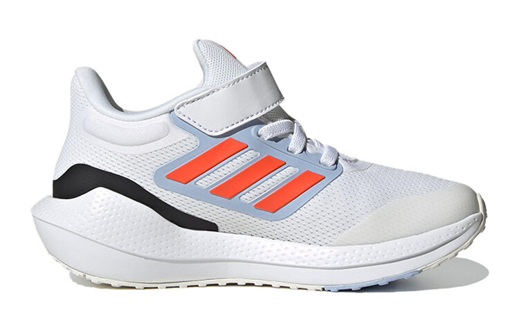 Кроссовки adidas Ultrabounce Cloud White Solar Red Crystal White GS — фото 2
