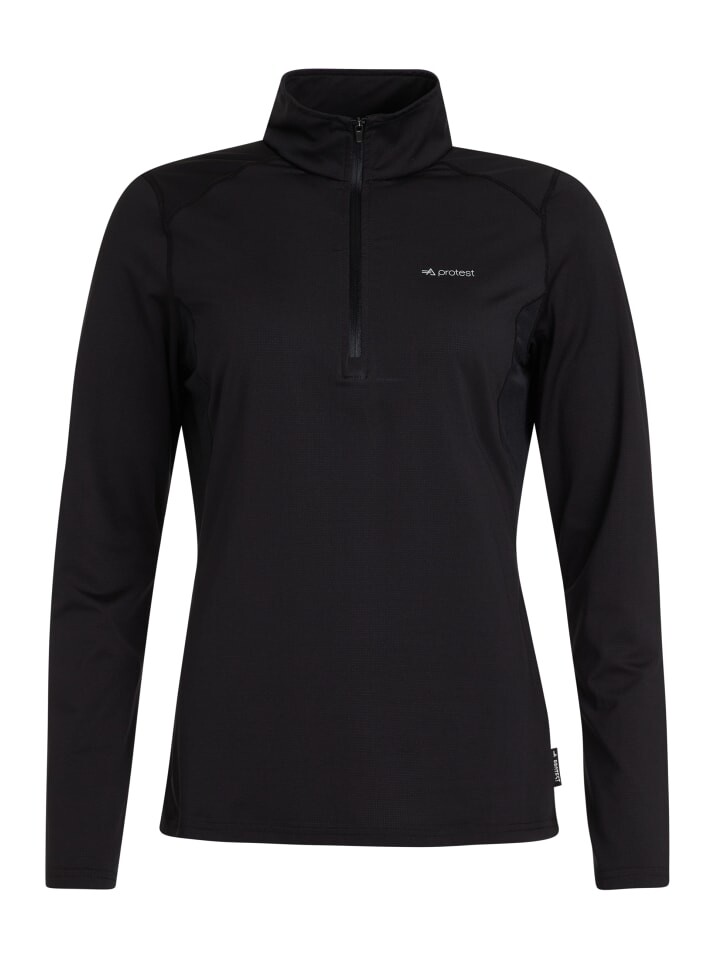 

Флисовый свитер Protest PRTSENNA 1/4 zip active top, черный