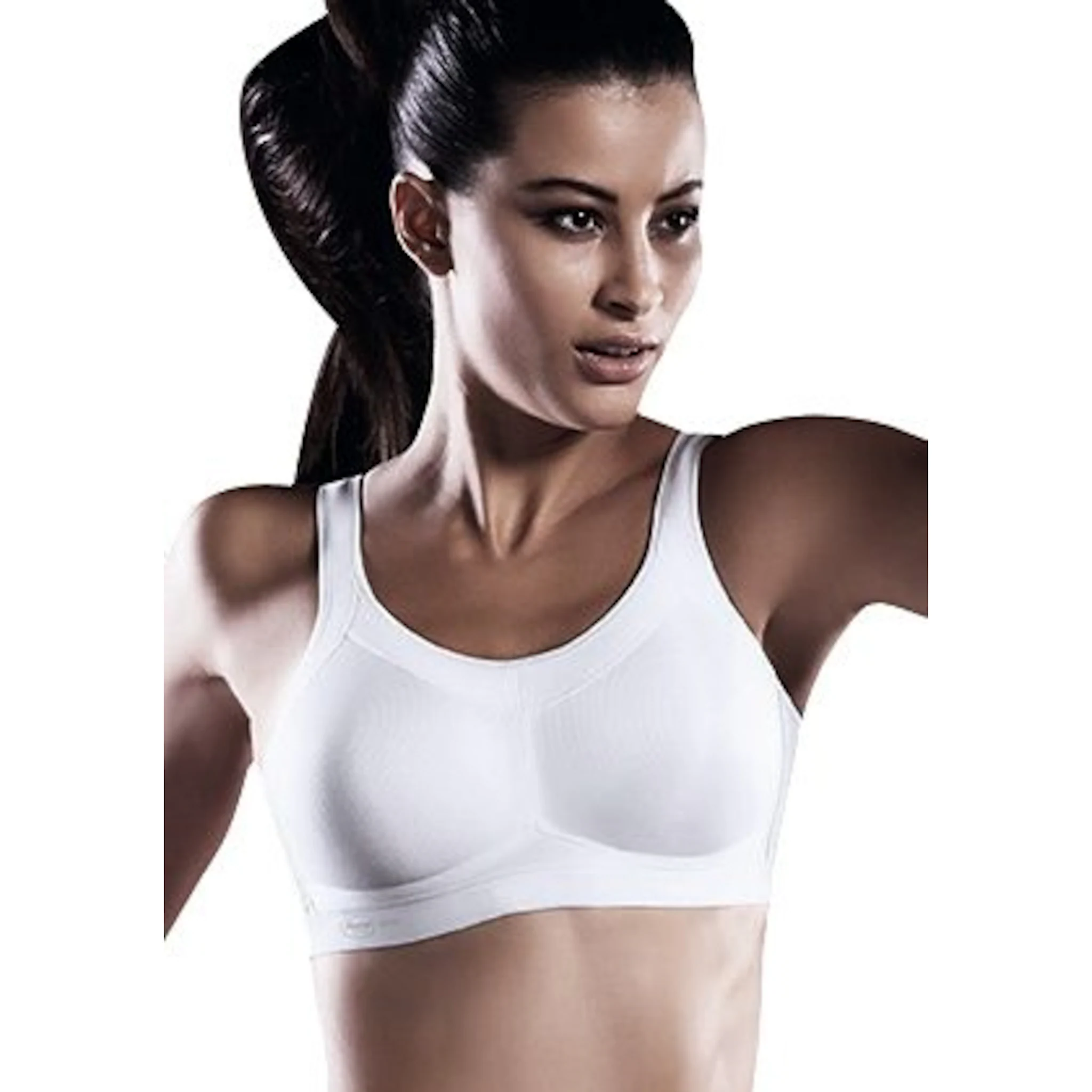 

Спортивный бюстгальтер Anita Active "Sports bra Momentum", чашка C-G, бесшовные чашки, максимальная поддержка, белый