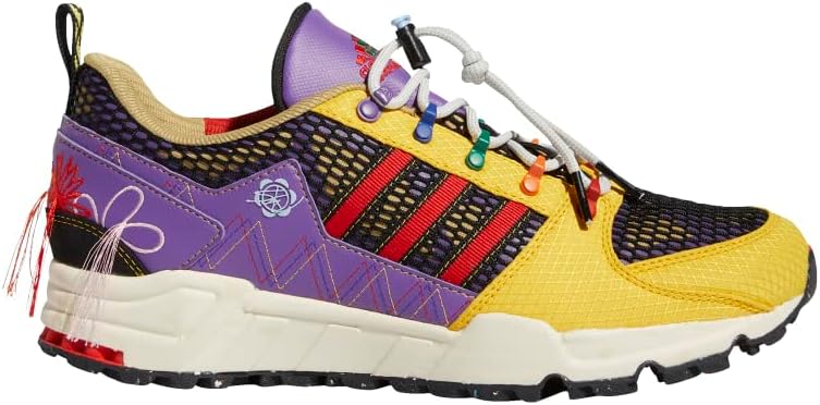 

Кроссовки adidas mens, красный/фиолетовый/золотой