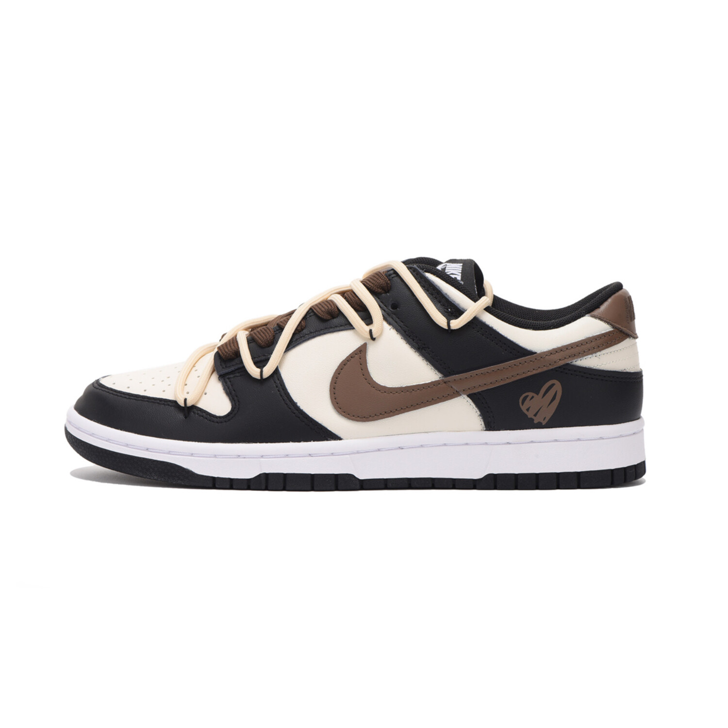 

Кроссовки Nike Dunk Skateboard Shoes Women's Low-Top Brown