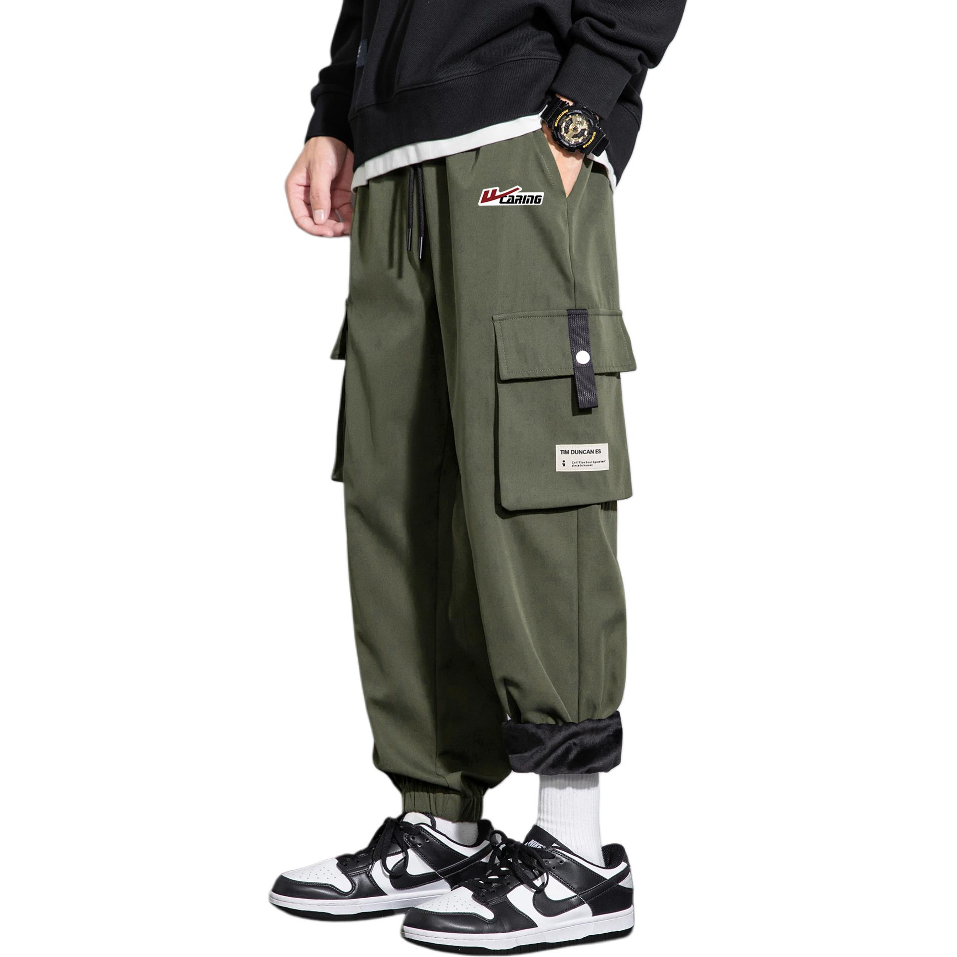 

Хлопковые брюки Unisex утепленные и с флисовой подкладкой Cargo WARRIOR, army зеленый (diy badge)