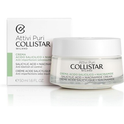Крем для лица Collistar — Active Pure с салициловой кислотой и ниацинамидом, 50 мл — фото 2