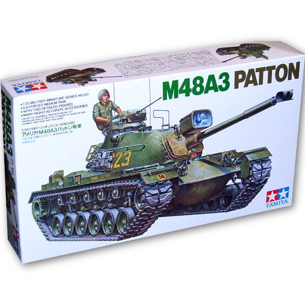 

Тамия, США M48A3 Patton, Модель сборки, 14+ Tamiya