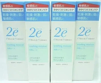 Набор пенок для умывания Shiseido, 4 шт. по 120 мл, без отдушек