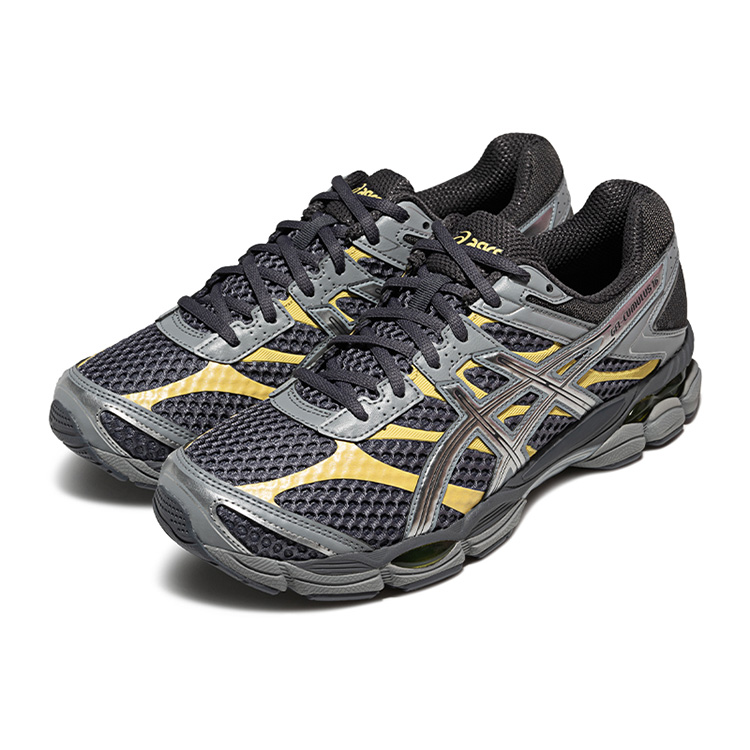 Удобные низкие повседневные кроссовки Gel Cumulus 16, унисекс Asics, серый/серебро — фото 4