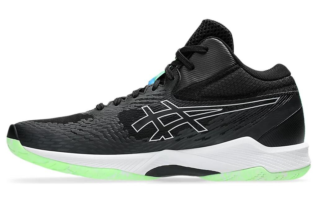 

Кроссовки Asics унисекс, Black/Green